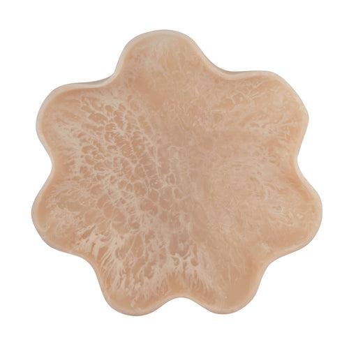 Mera Grapefruit Pink Resin Star Tray