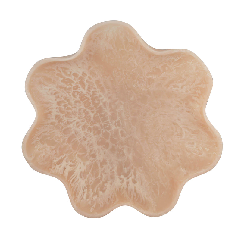 Mera Grapefruit Pink Resin Star Tray