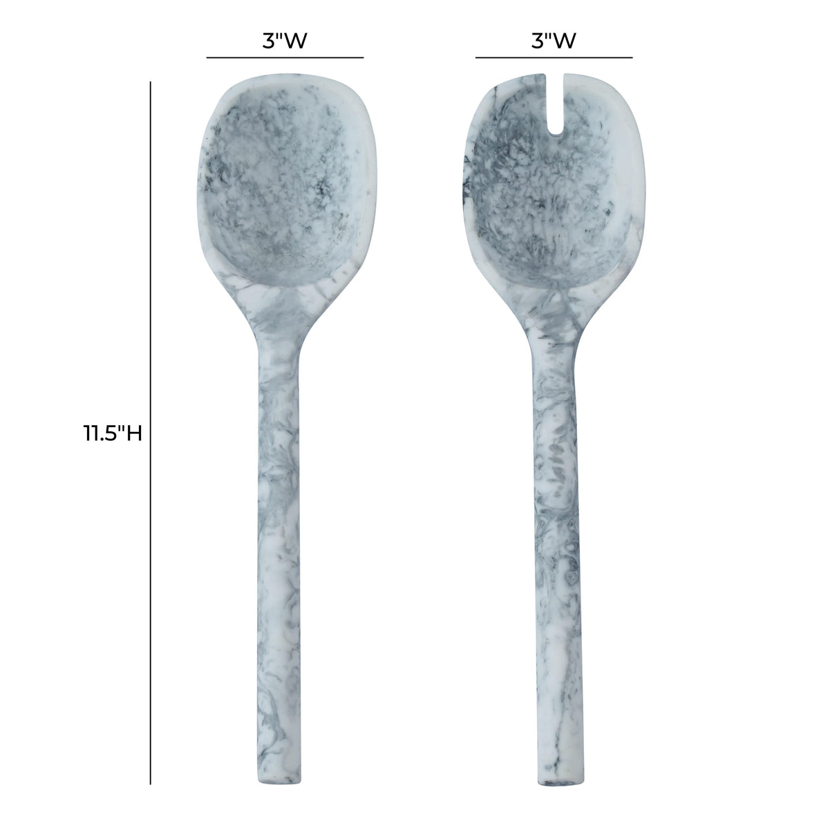 Mera Resin Serving Spoons - Set of 2