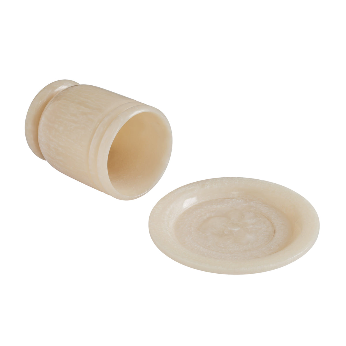 Channeled Swirl Resin Kiddush Cup - View 4
