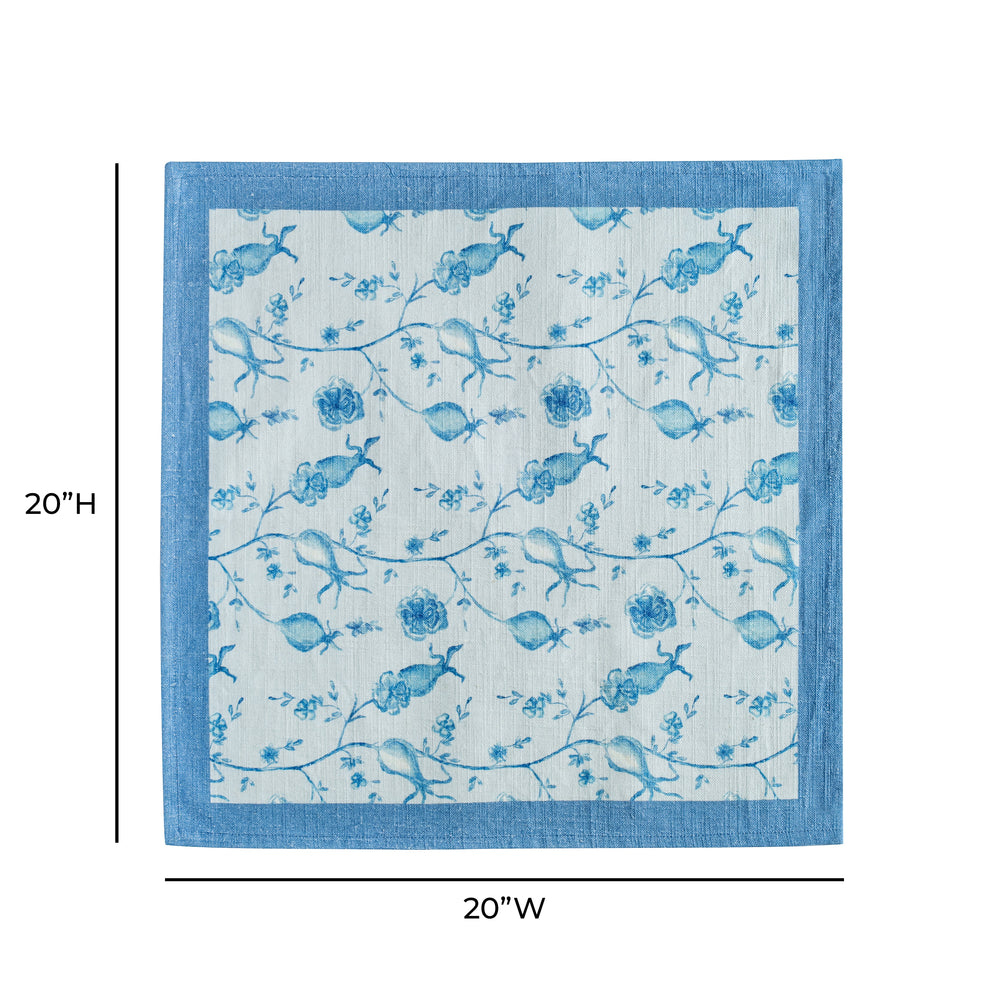 Dolce Natural Cotton Napkin - Set of 4 dimensions