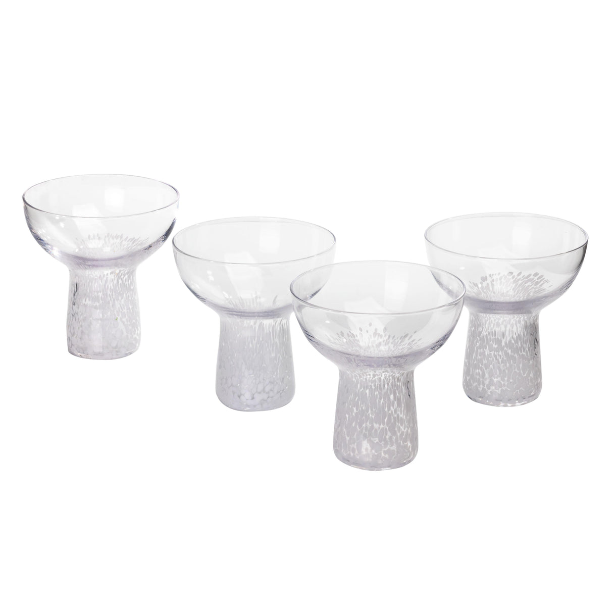Dottie Handblown Cocktail Glass - Set of 4