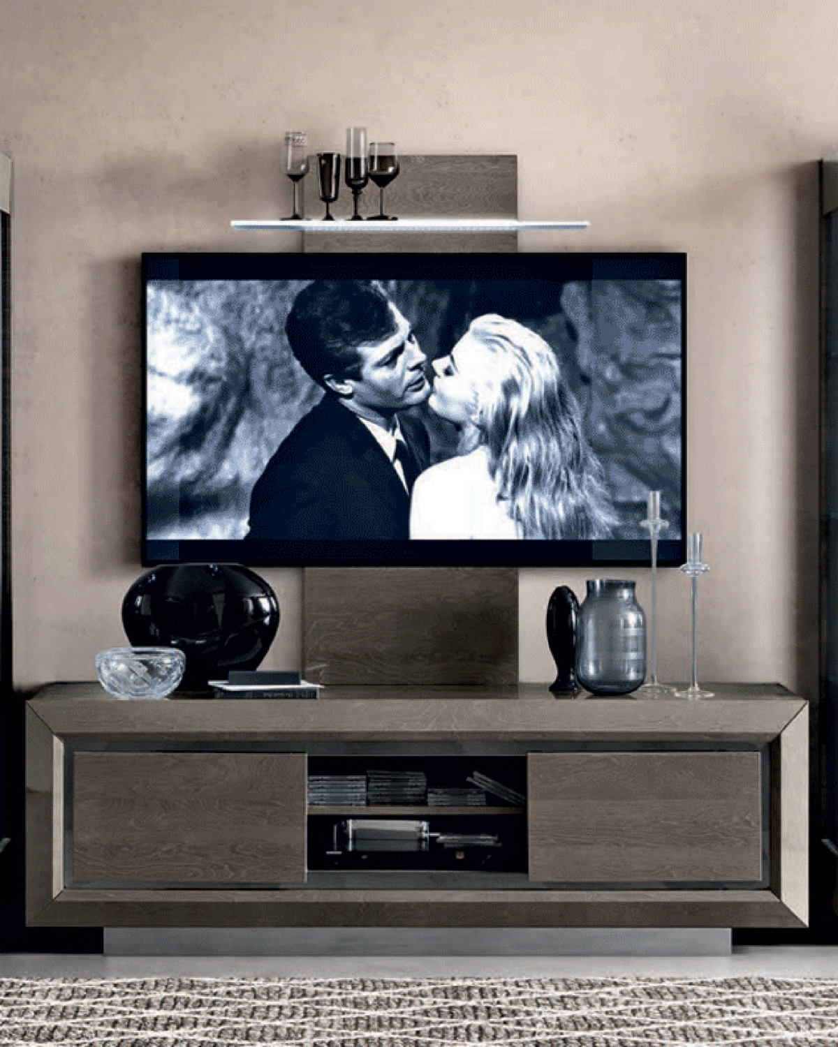 Elite Italian Entertainment Center by Camelgroup