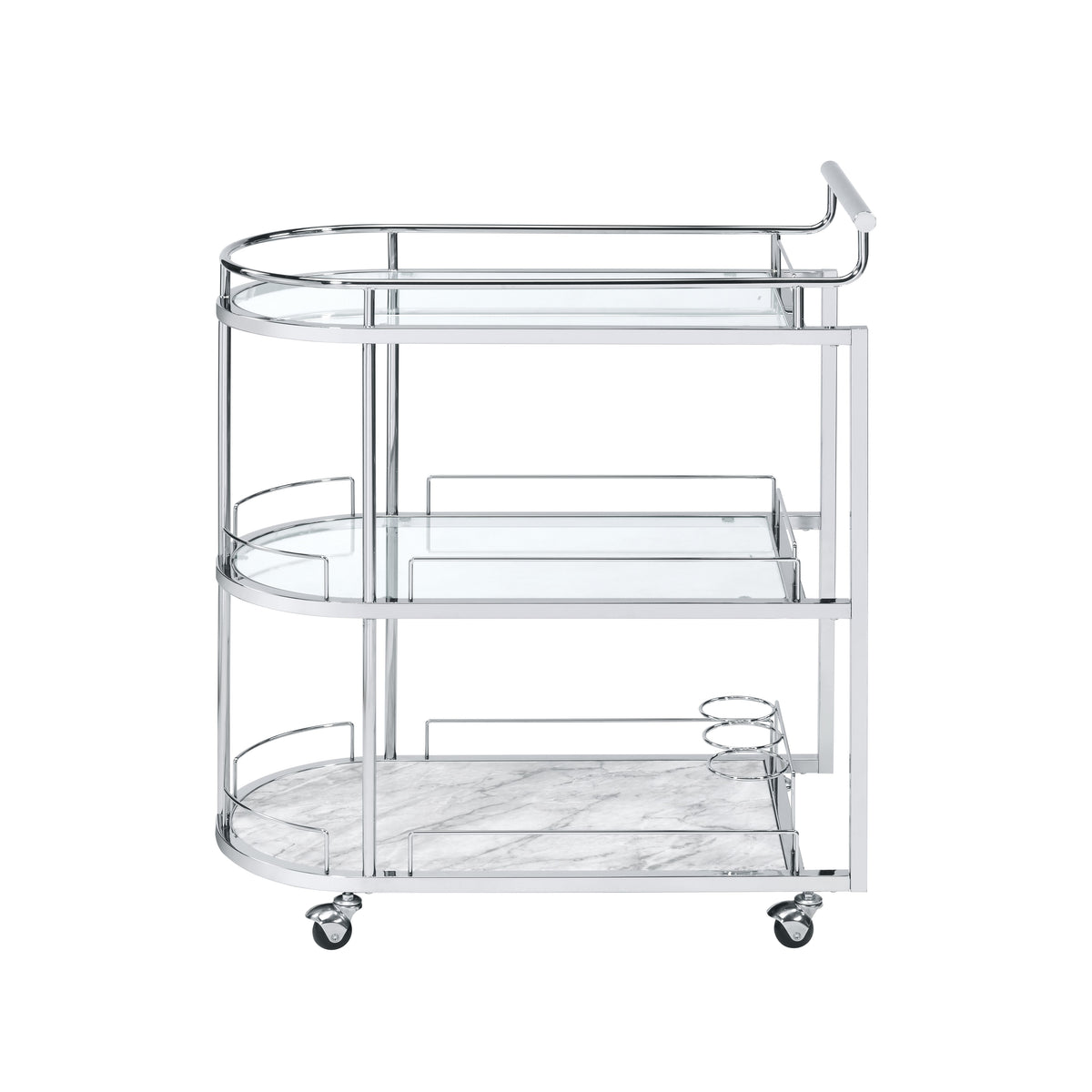 Inyo Oval Serving Cart