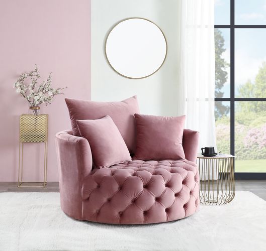 Zunyas Swivel Barrel Chair
