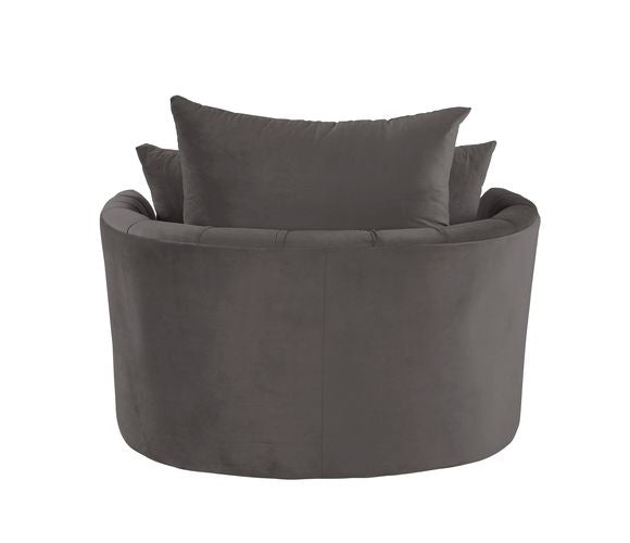 Zunyas Swivel Barrel Chair