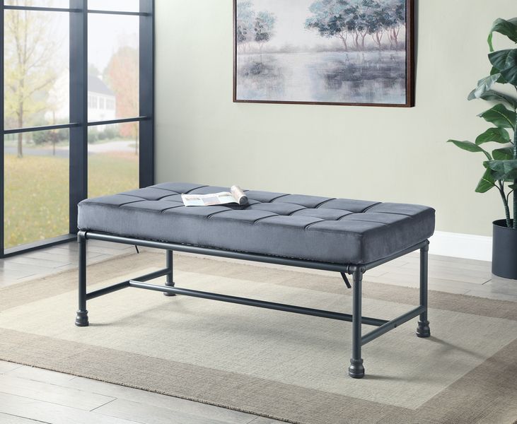 Brantley Industrial Loveseat, Chair, Bench & Ottoman