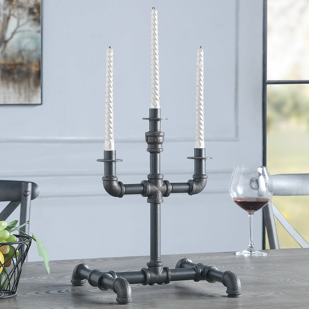 Brantley Industrial Pipe Tables, Shelves & Serving Cart