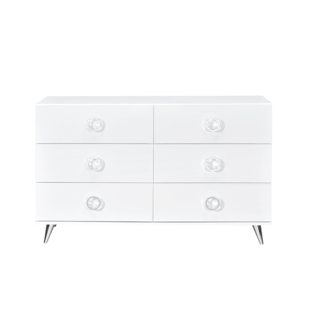 Perse Queen Storage Bed & Dresser