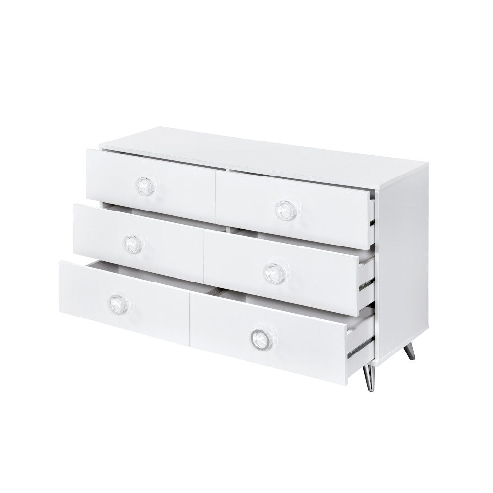 Perse Queen Storage Bed & Dresser