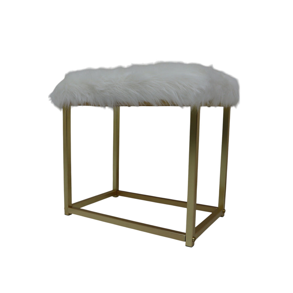 Adao Vanity Mirror & Stool Set