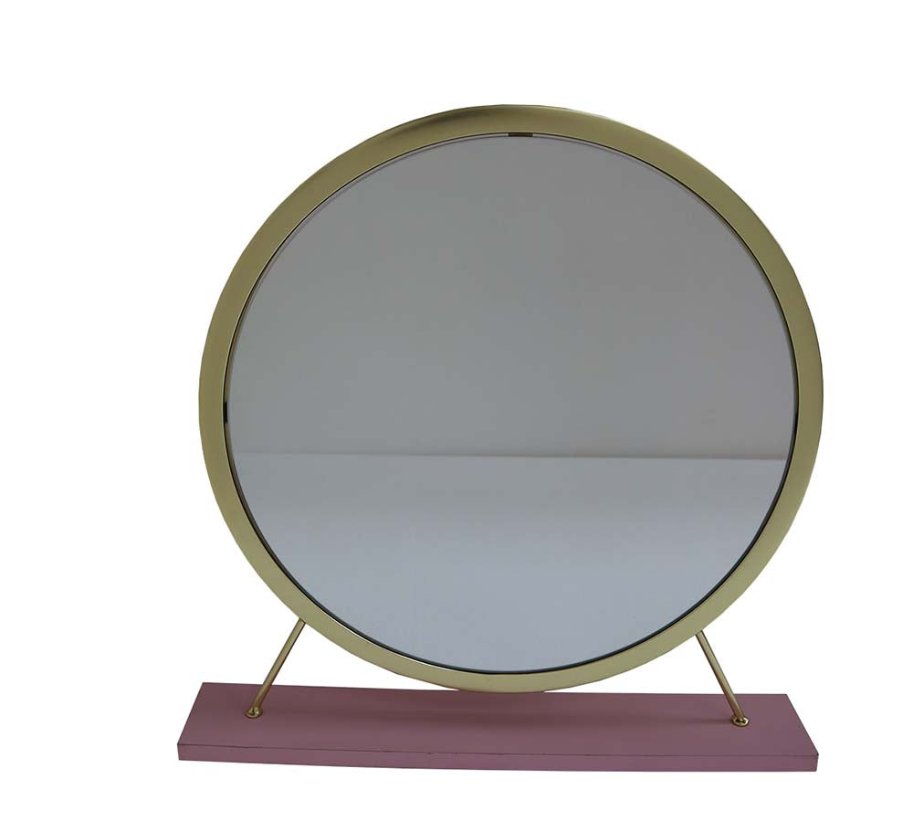 Adao Vanity Mirror & Stool Set