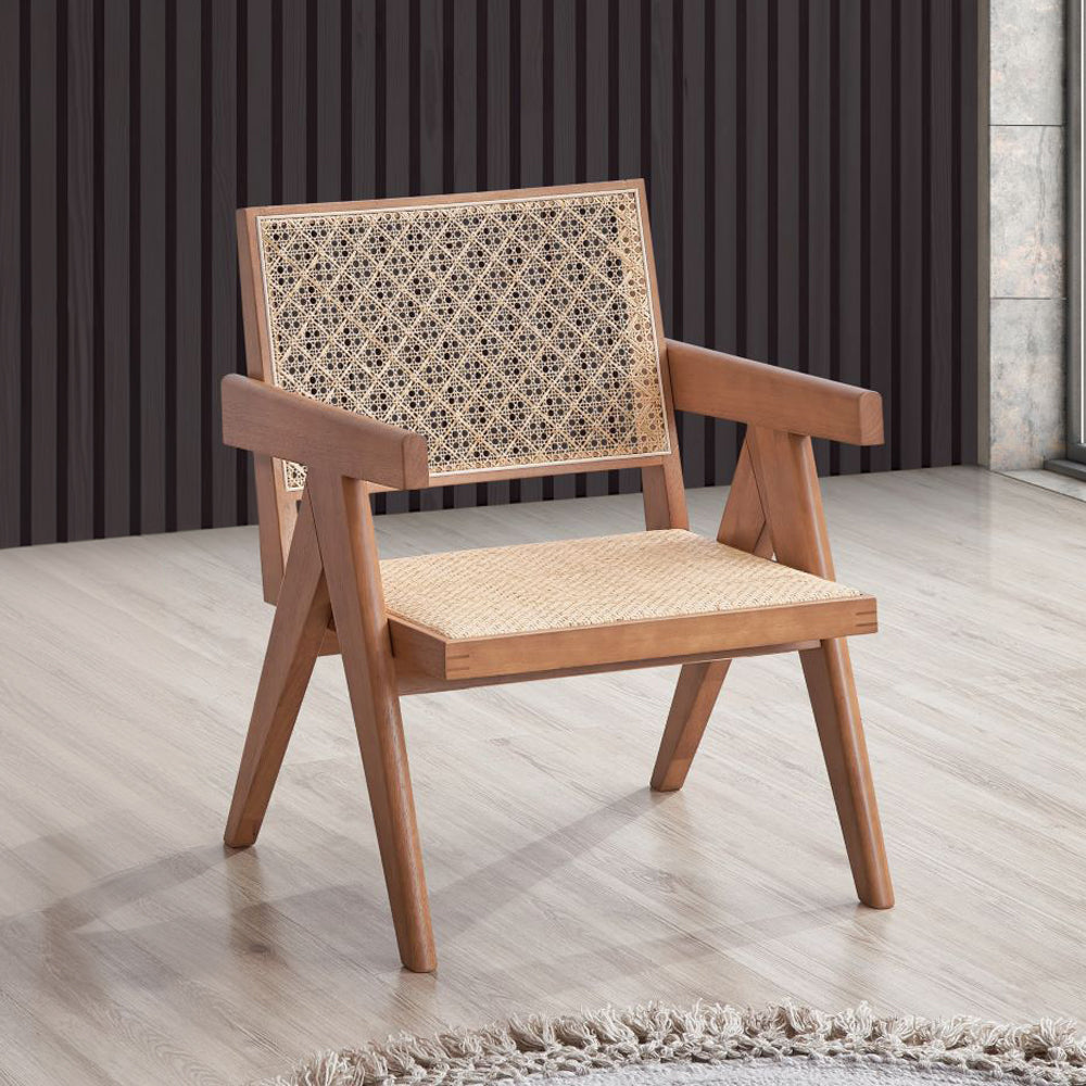 Velentina Rattan Accent Chair & End Table