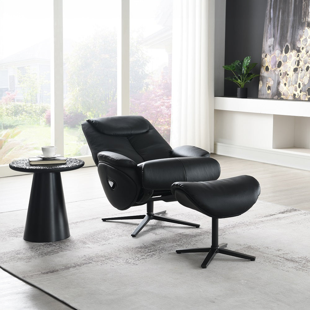 Labonita Swivel Accent Chair & Ottoman