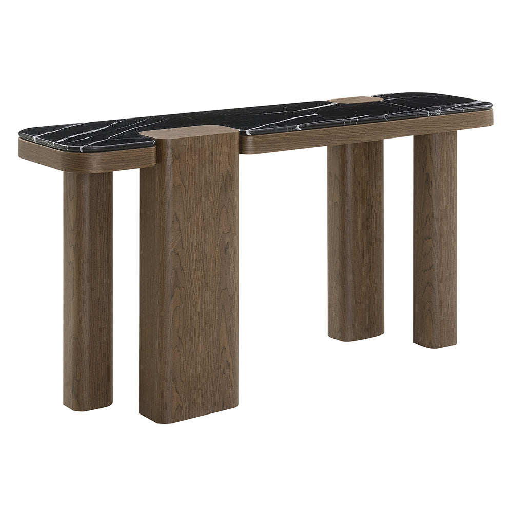 Dana Marble & Walnut Occasional Collection