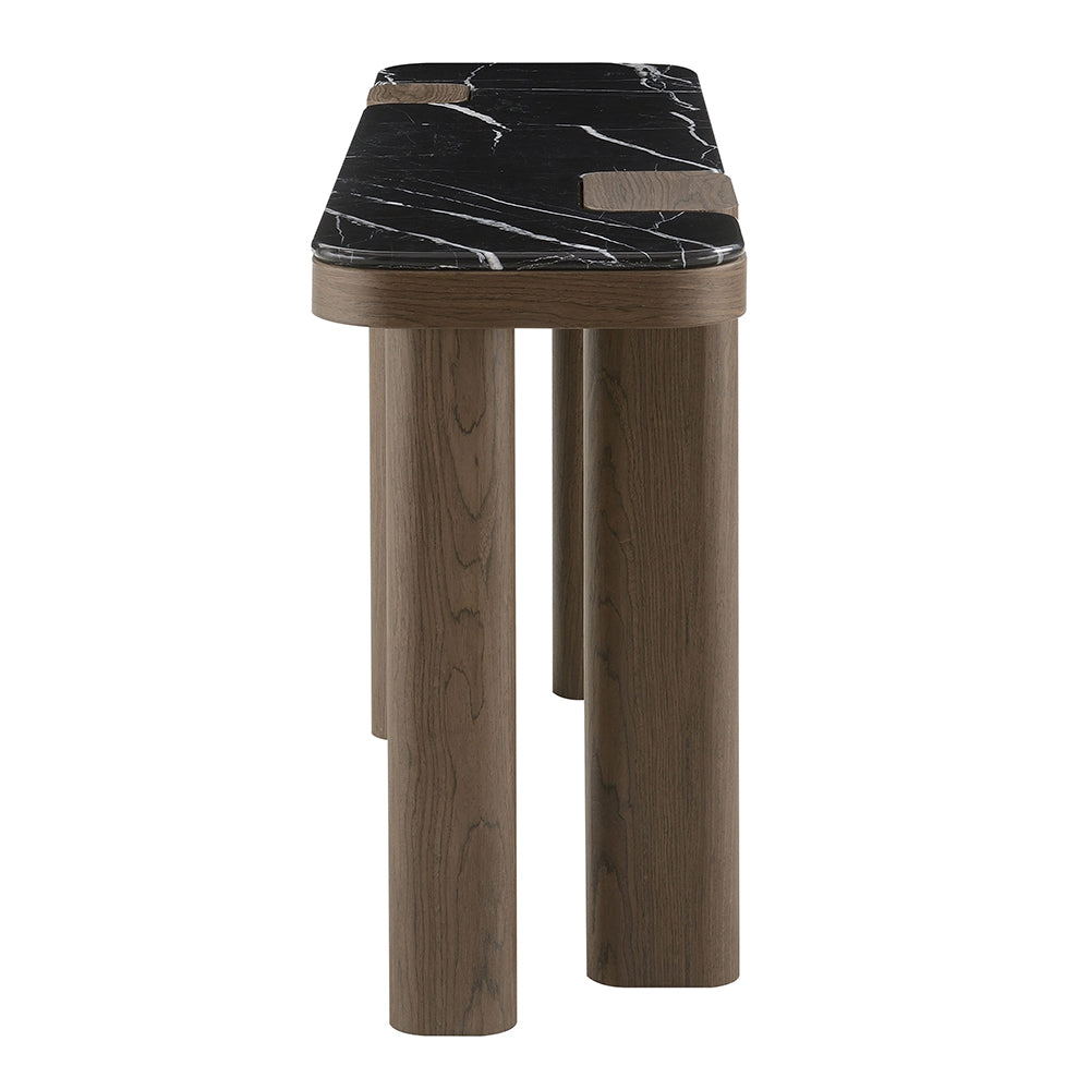Dana Marble & Walnut Occasional Collection