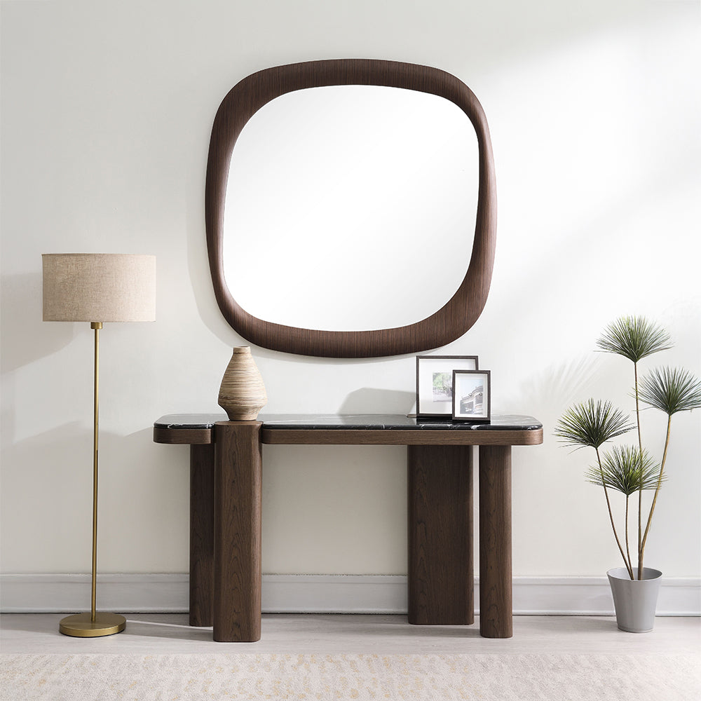 Dana Marble & Walnut Occasional Collection