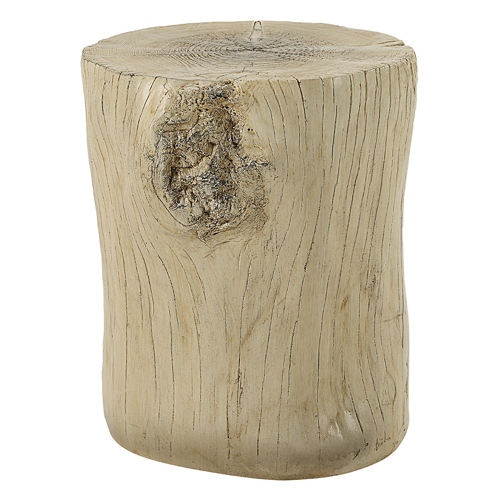 Gene Faux Concrete Accent Table
