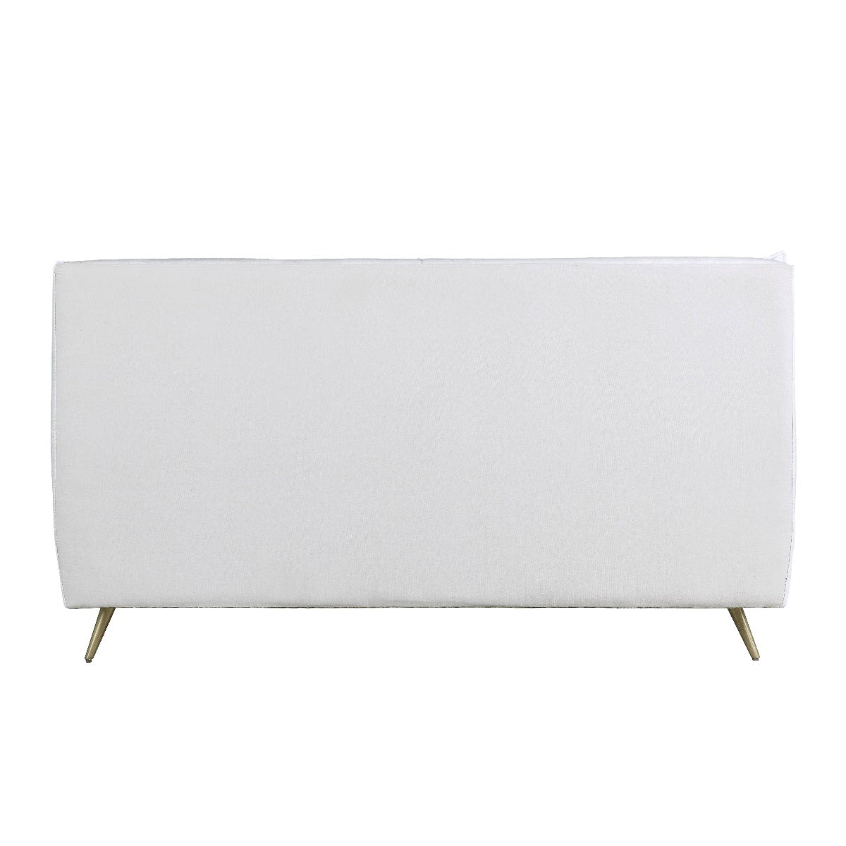 Doris Top Grain Leather Upholstered Bed