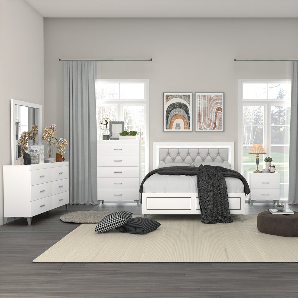 Casilda LED Bedroom Collection