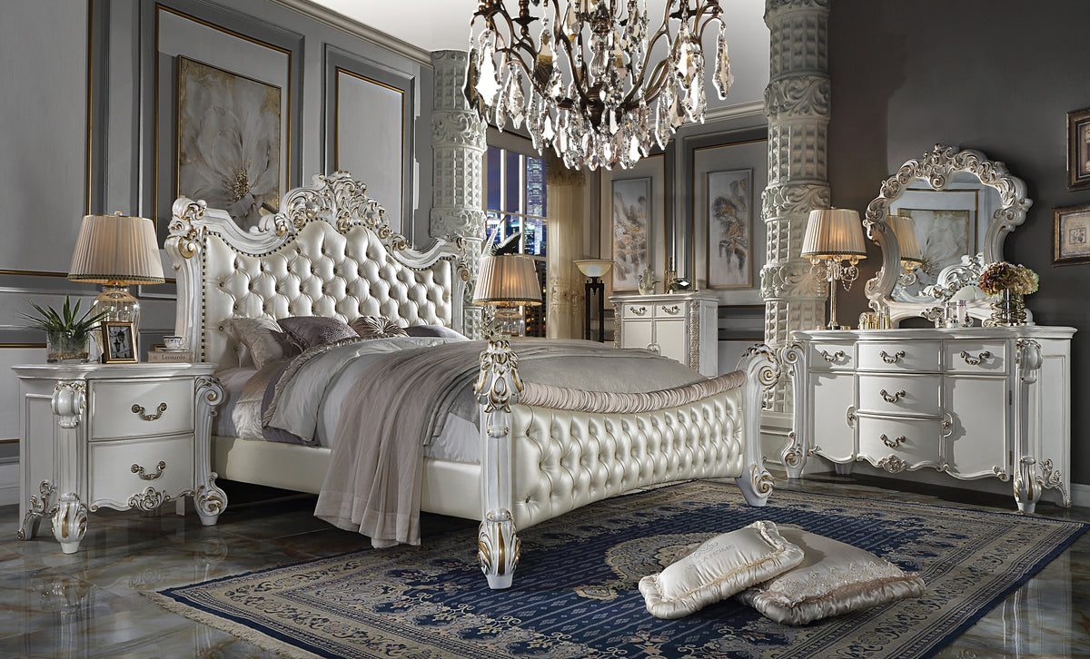 Vendome Arched Mirror & Vanity Stool