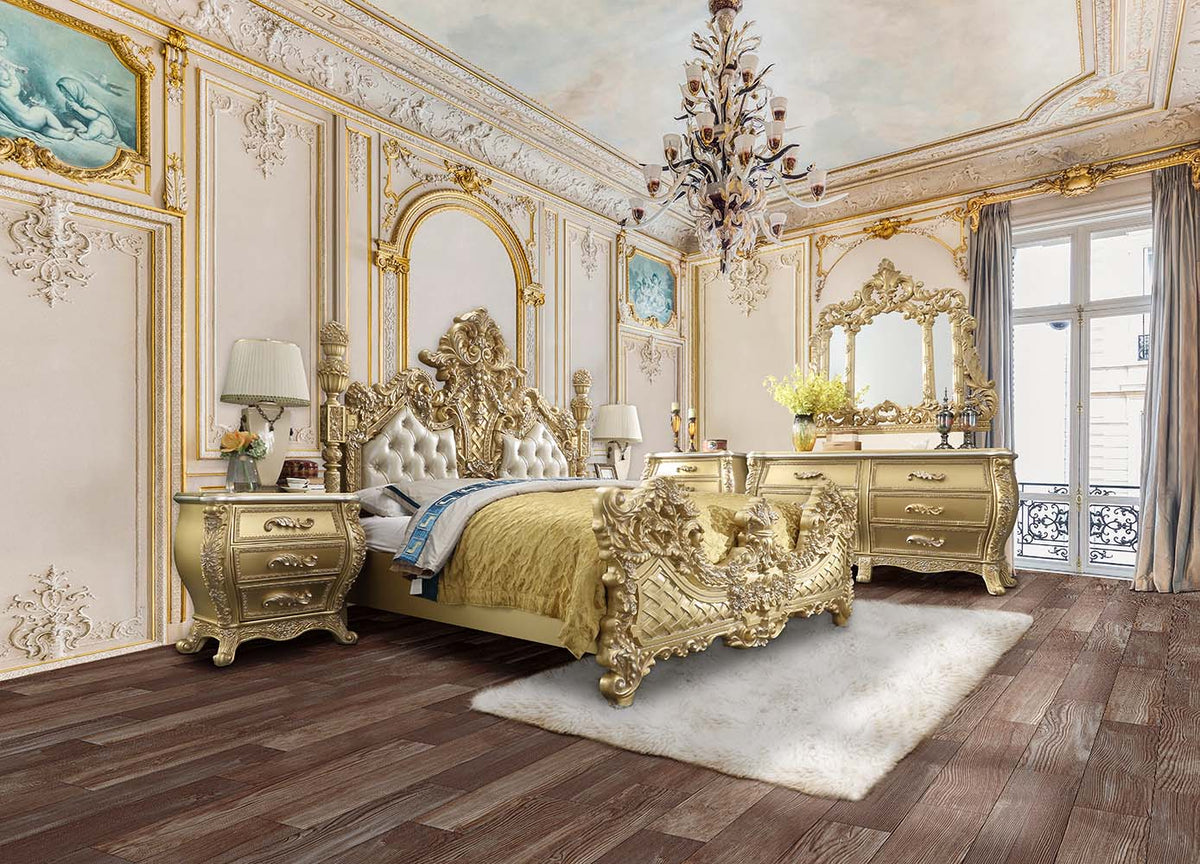Cabriole Gilded Bedroom Collection