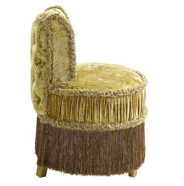 Bernadette Rococo Bench, Vanity Chair & Mirror