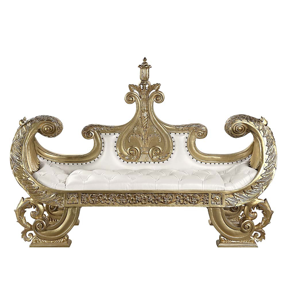 Bernadette Rococo Bench, Vanity Chair & Mirror