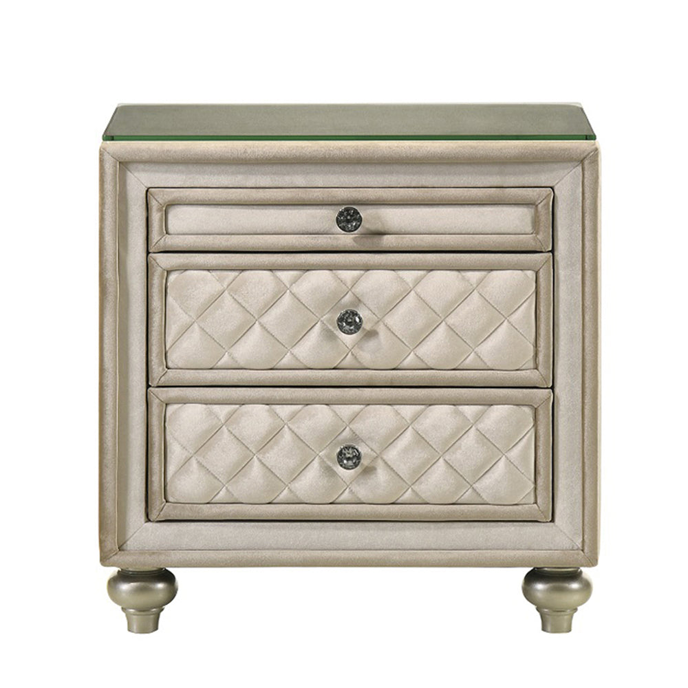 Lucienne Tufted Velvet Bedroom Collection