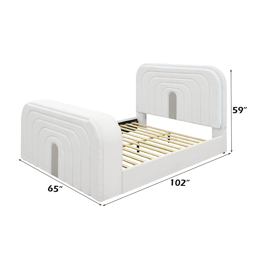 Shelyn Teddy Sherpa Media Bedroom Collection