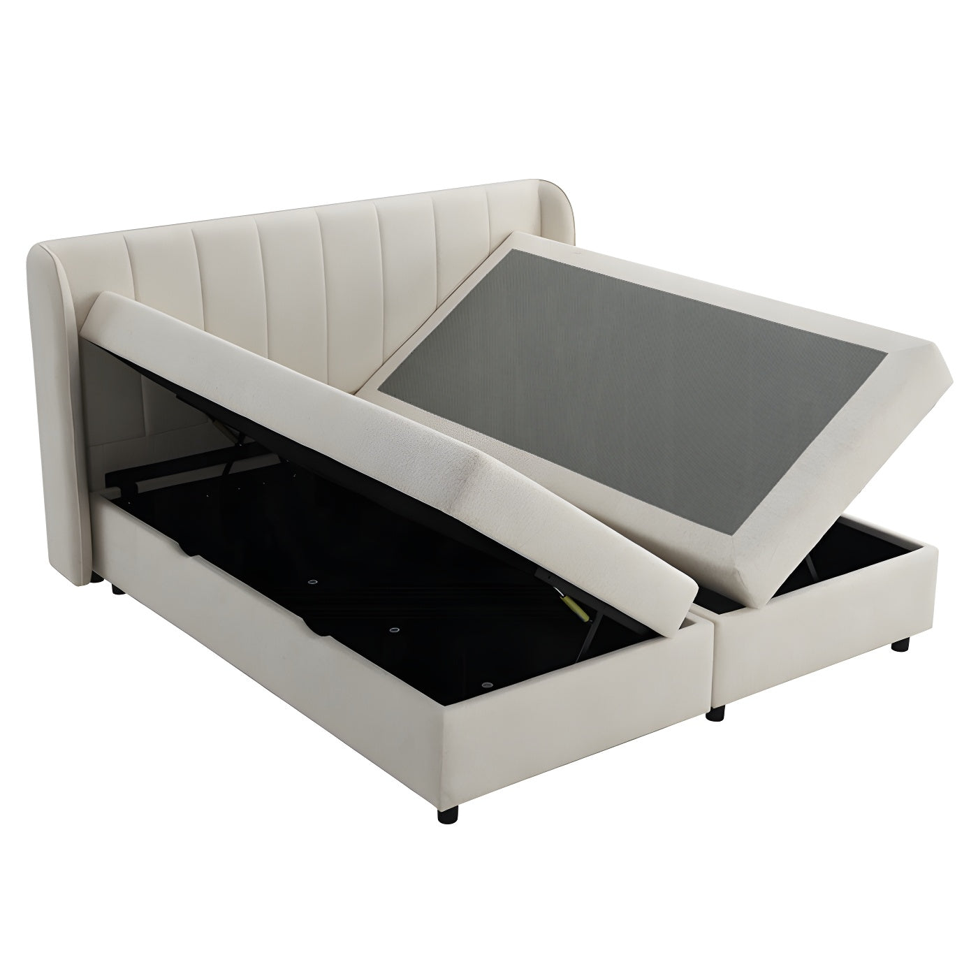 Adonia Queen Bed w/Storage Local Delivery (NY & NJ Only)