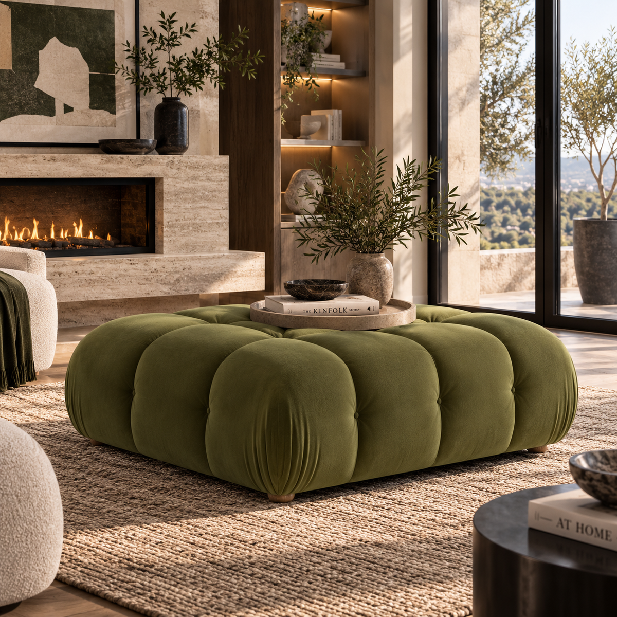 Calliope Performance Modular Ottoman