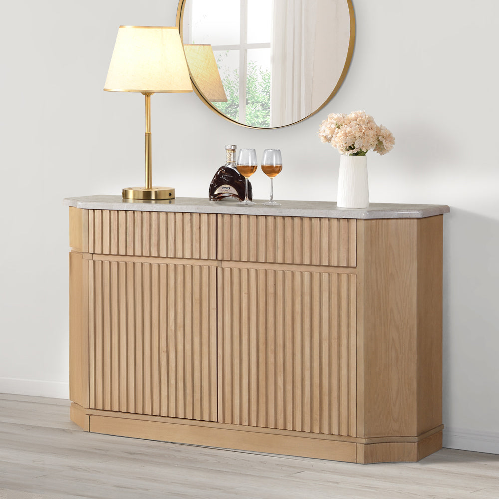Qwin Round Marble Dining Collection