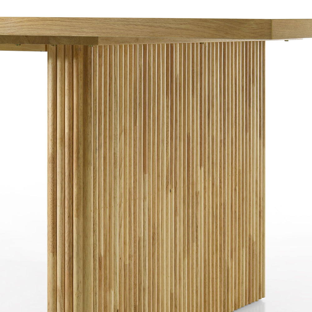 Einar 94" Double Pedestal Dining Table