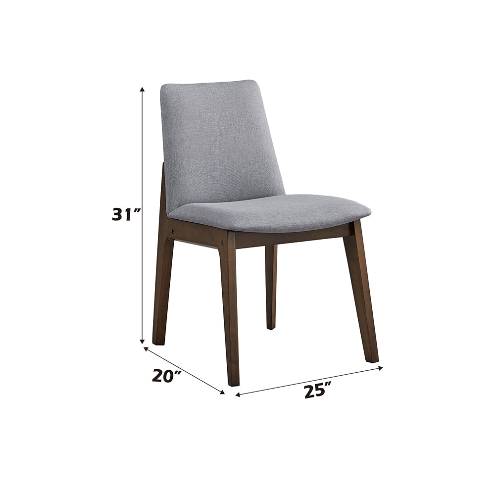 Kaela Scandinavian Side Chairs (Set of 2)