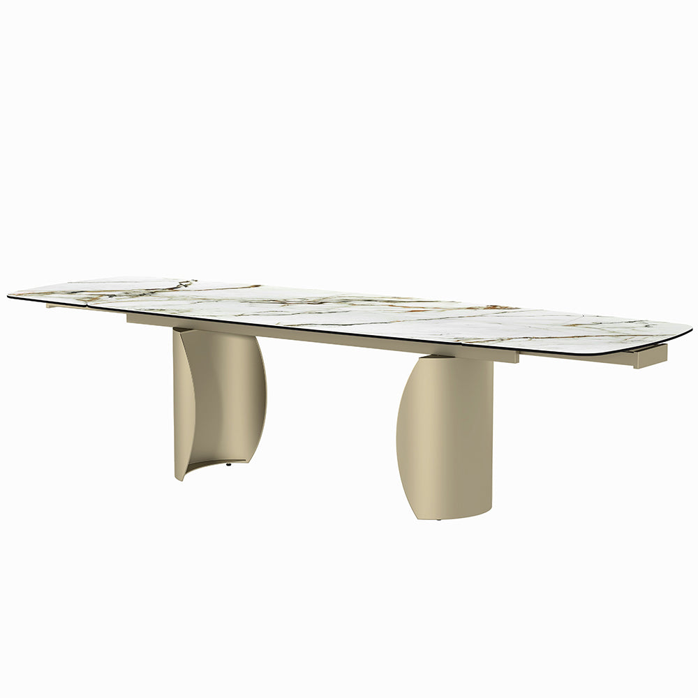 Cora Italian Ceramic Extension Dining Collection