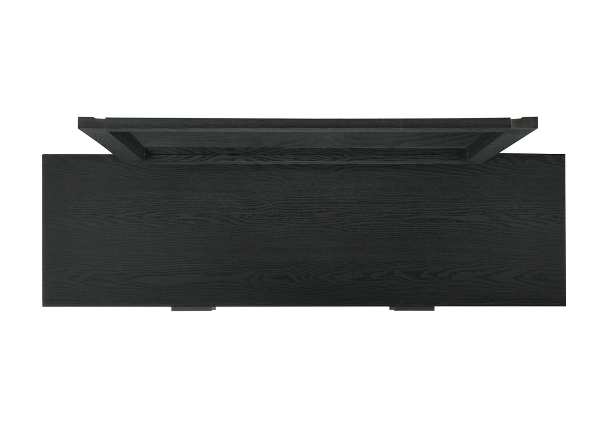Altimari Channeled Headboard Bed & Bedroom Set - Contemporary in Black or Walnut