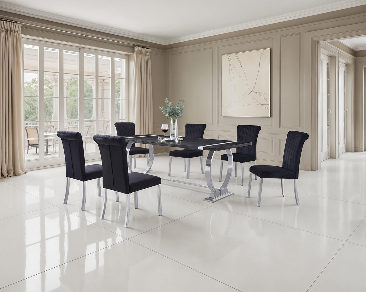 Horley Glam Dining Table & Set โ view 7