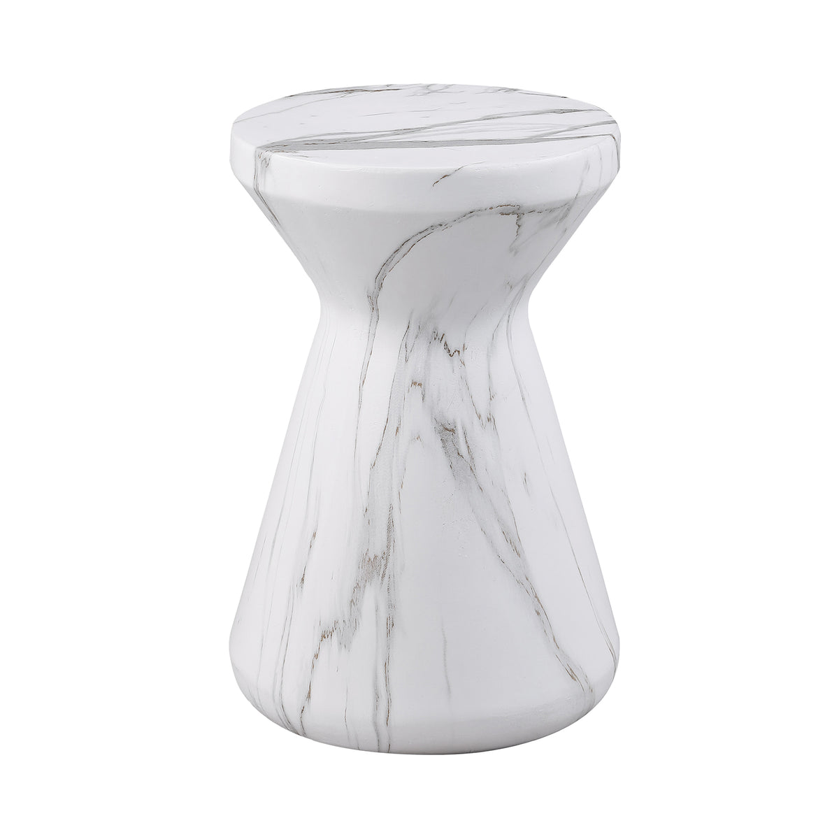 Arpino Contemporary Ceramic Side Table – view 3
