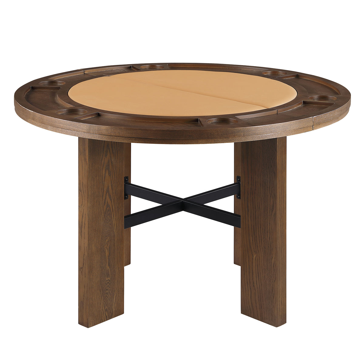 Gaetani 48" Round Game & Dining Table with Cup Holders – view 20