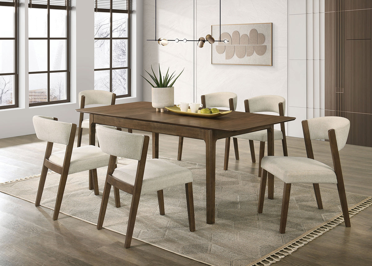 Raissa Mid-Century Dining Collection - Extendable Table Only (59"-74")