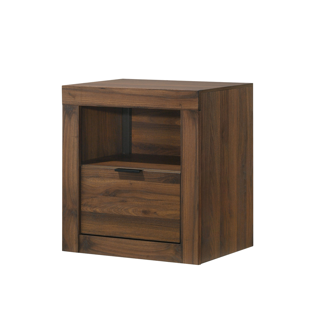 Altimari Channeled Headboard Bed & Bedroom Set - Nightstand