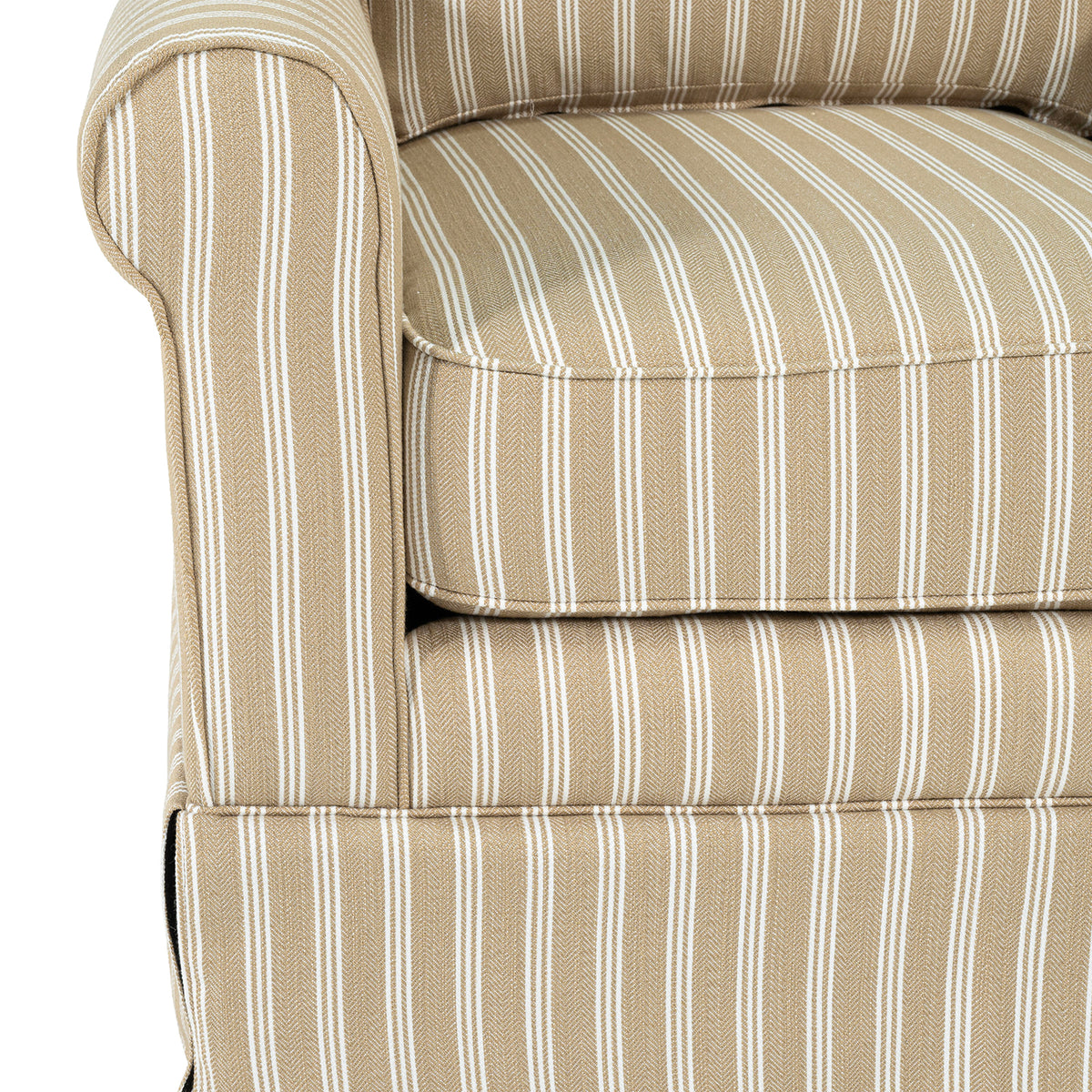 Peggy Skirted Swivel Accent Chair – view 15