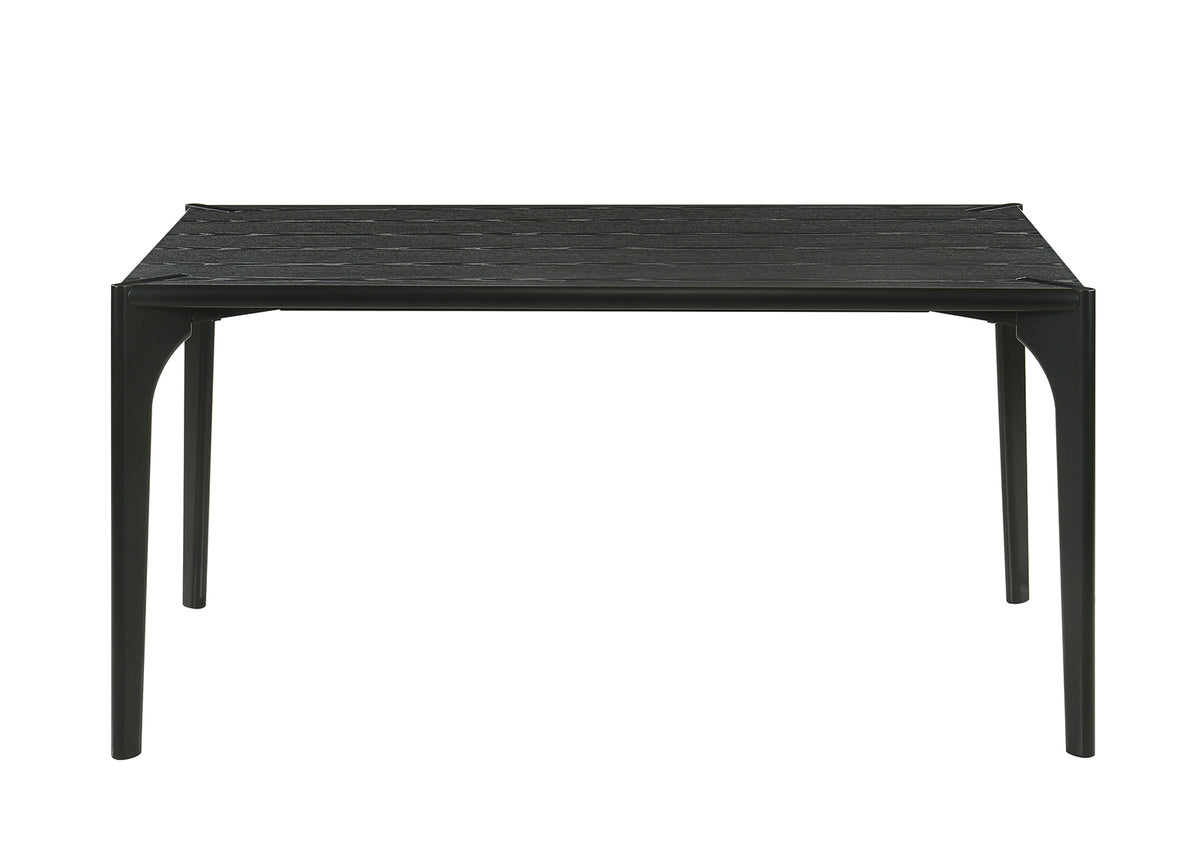 Amelio 59" Dining Table & Channel-Back Chairs – view 4