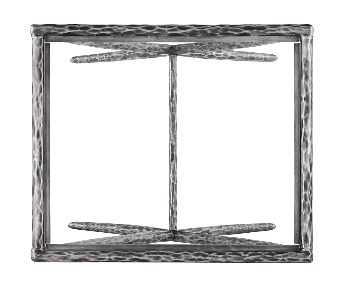 Vilna Contemporary Forged Steel Side Table – view 4
