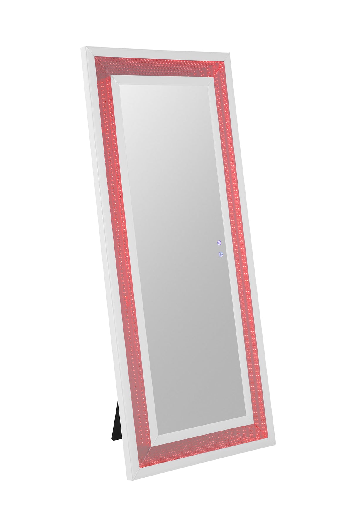 Solinus Hollywood Glam LED Floor Mirror with Bluetooth Speaker โ White, view 7