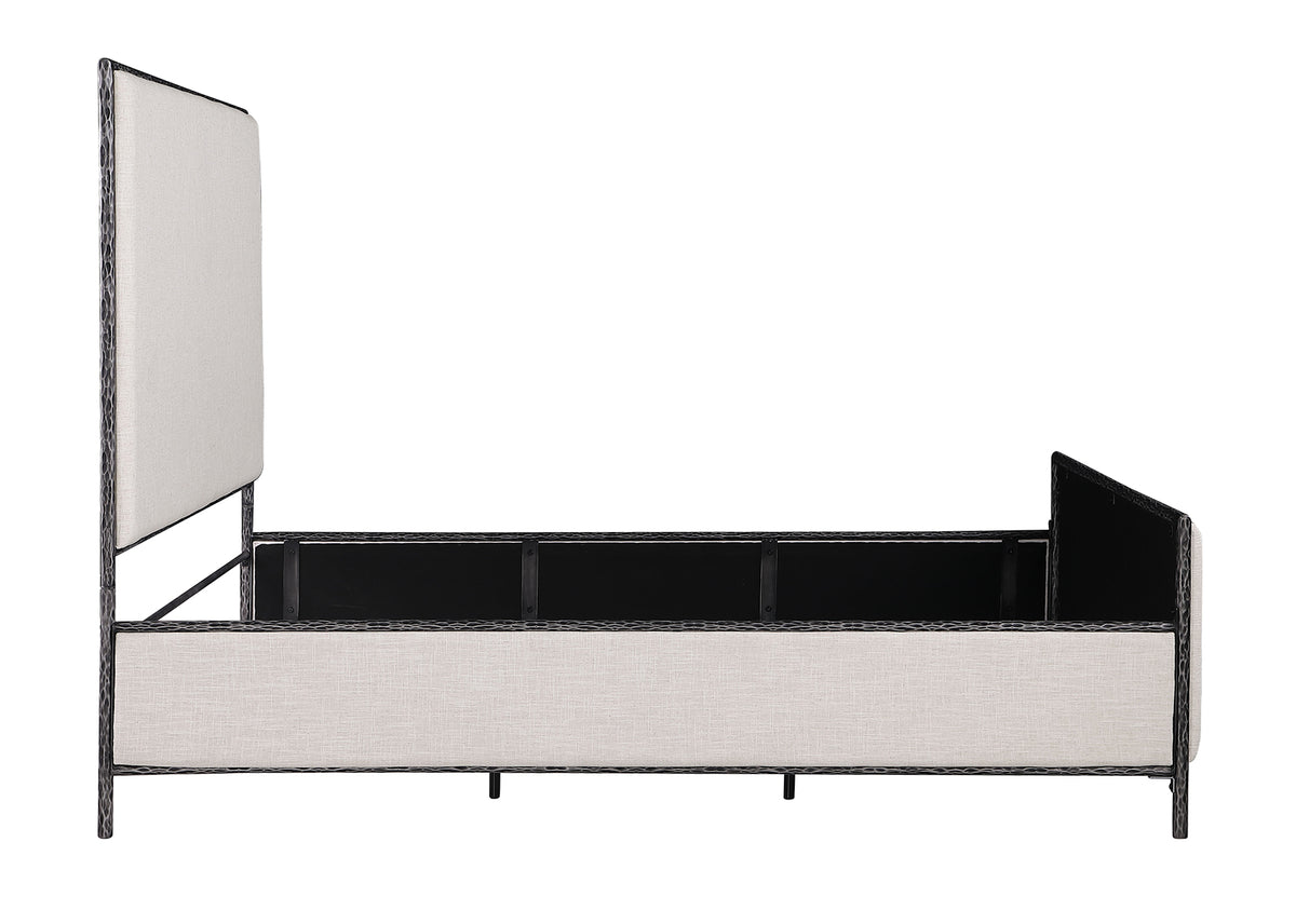 Valda Forged Steel Upholstered Bed & Bench – view 13