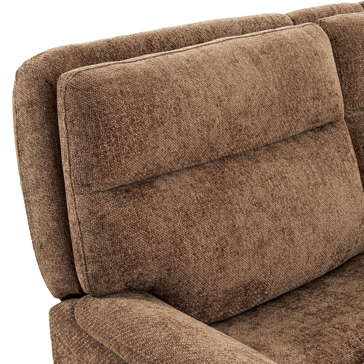Mattheus Oversized Power Reclining Sectional - USB, Cup Holders & Cooler Console