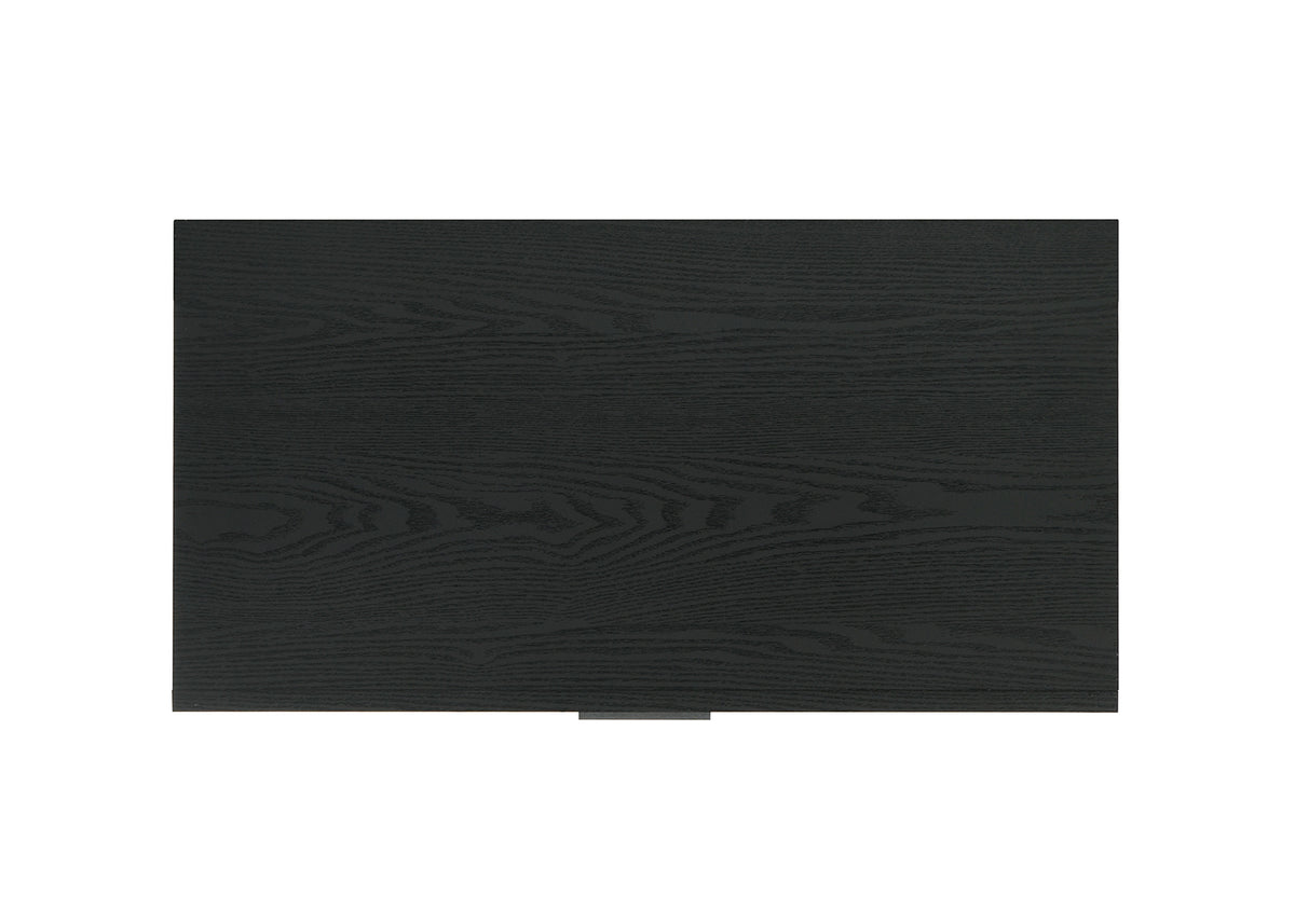 Altimari Channeled Headboard Bed & Bedroom Set - Contemporary in Black or Walnut