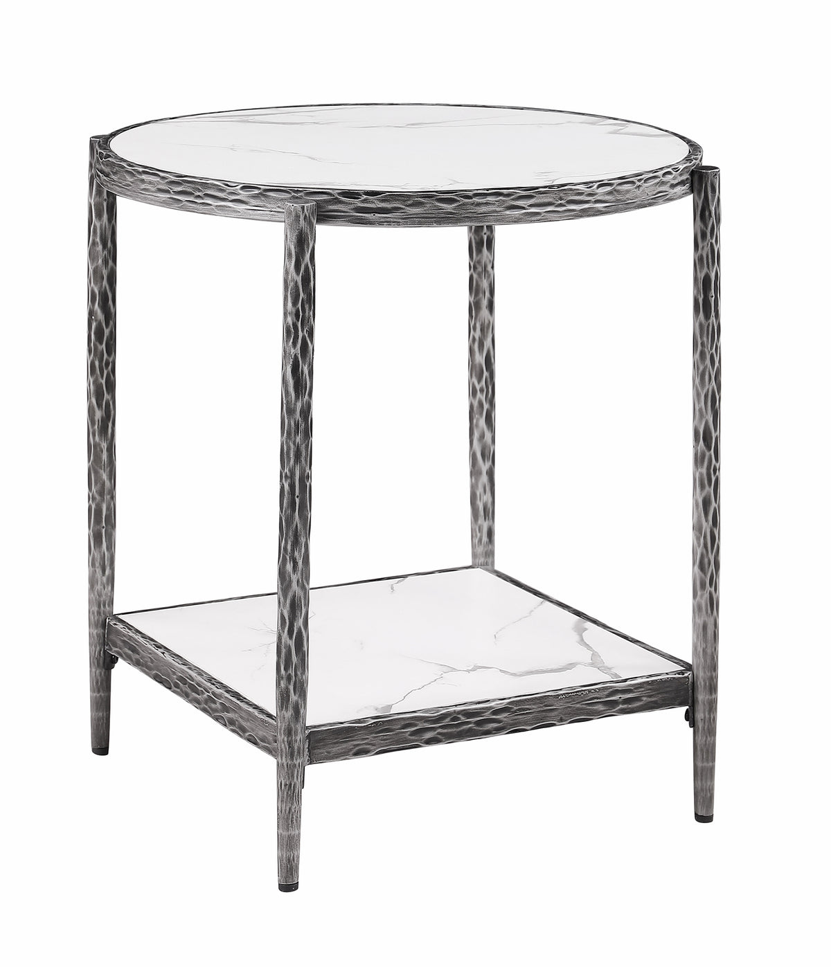 Kerna Contemporary Sintered Stone Coffee & End Tables - End Table